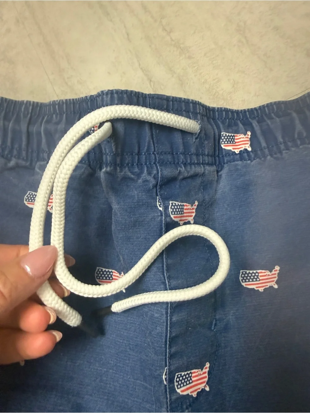 Rowdy Gentleman USA board trunks America swim trunks patriot shorts - Picture 4 of 11
